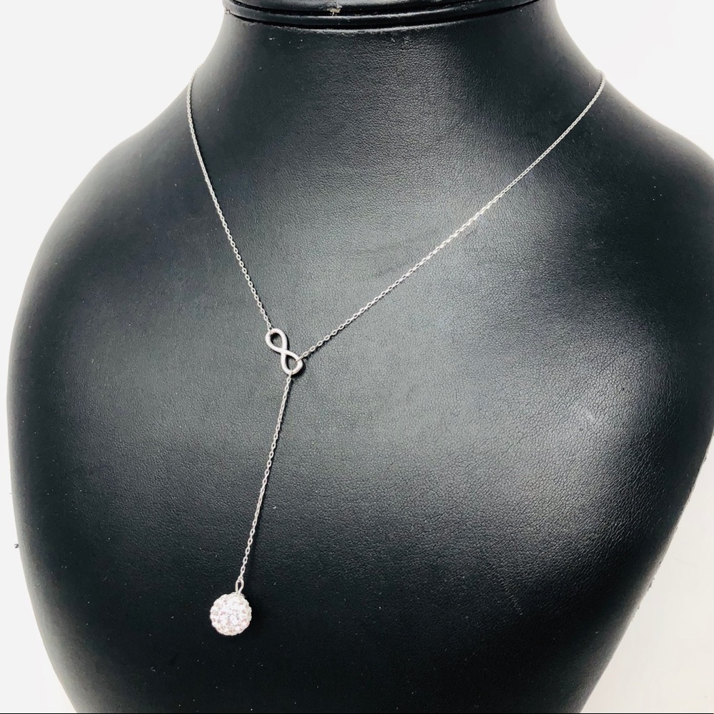 SWAROVSKI Crystals Sterling Silver necklace, NWOT
